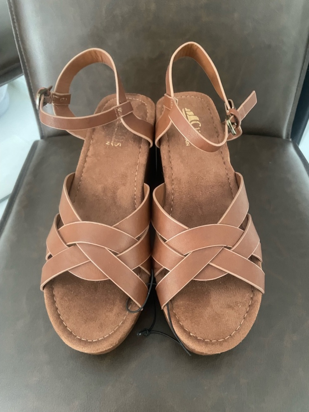 Cliff’s By White Mountain Women's Brown Sandals - Size 8M - Brand New